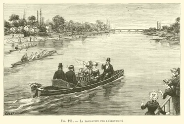 Die Schifffahrt mit Elektrizität